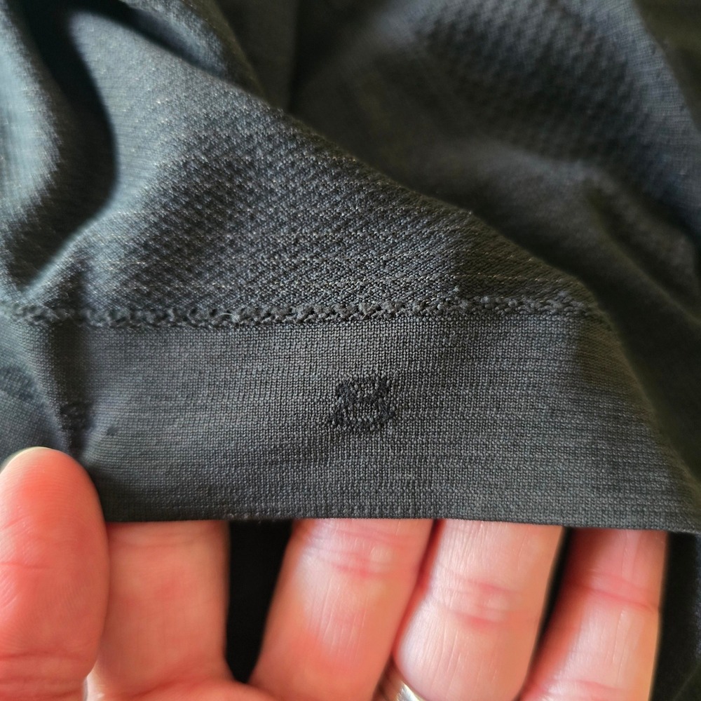 Lululemon Long Sleeve Swiftly Tech Top with Dodgers logo Black Size 8 - Picture 9 of 9